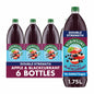 Robinsons Double Concentrate Apple & Blackcurrant, 6 x 1.75L