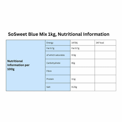 SoSweet Blue Sweet Mix, 1kg