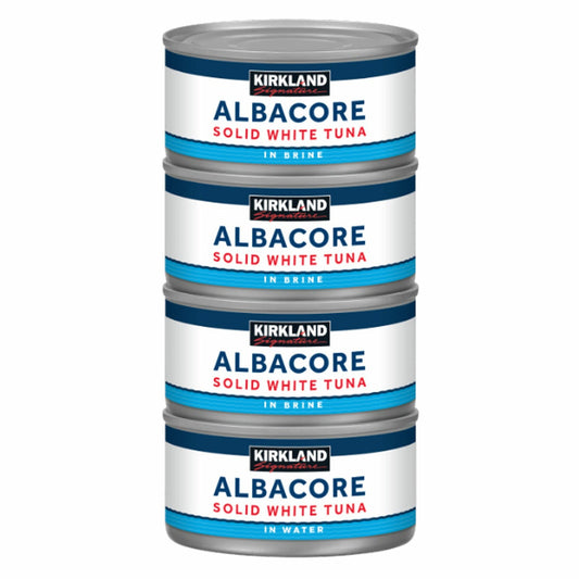Kirkland Signature Albacore Solid White Tuna in Brine, 8 x 198g