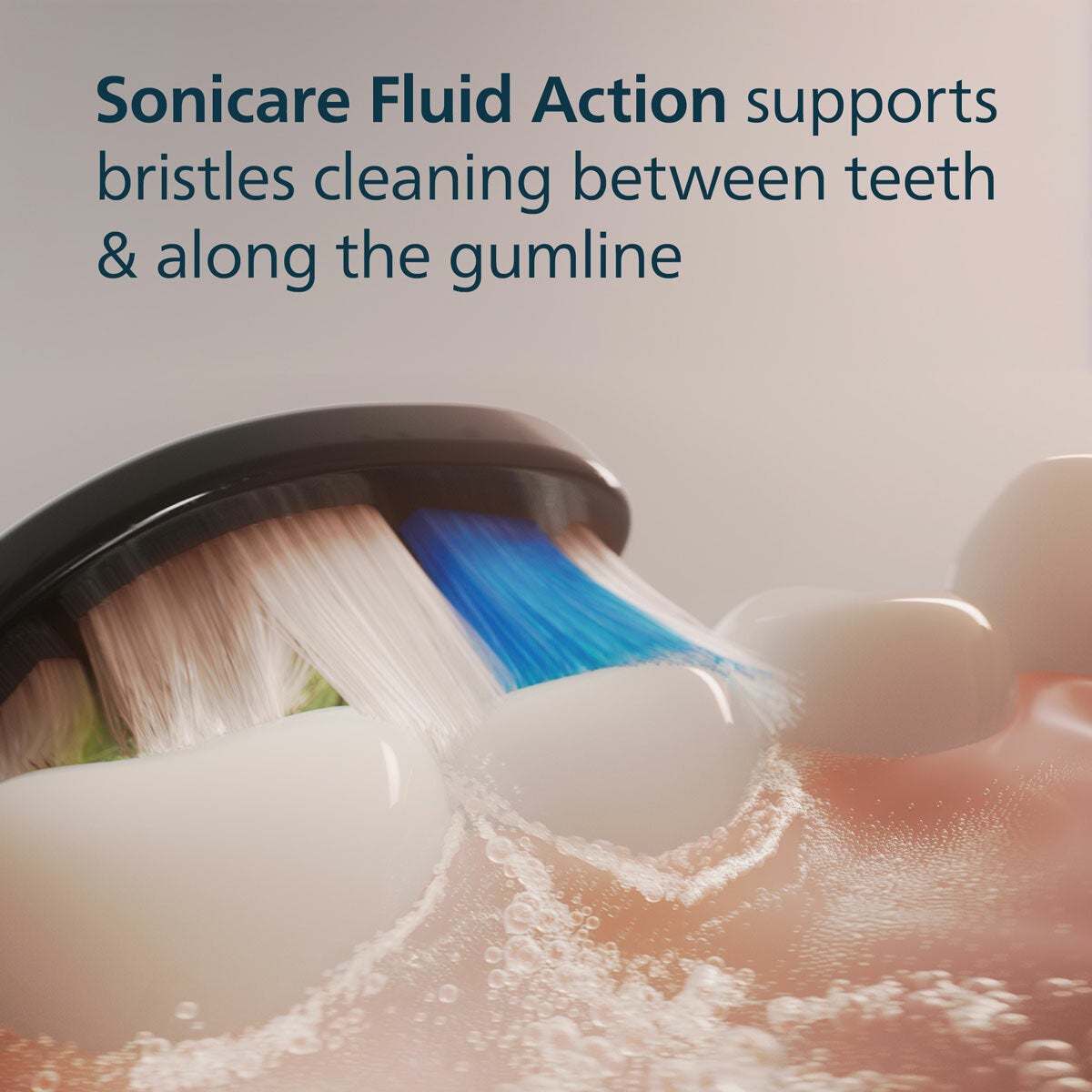 Philips Sonicare Optimal Black Brush heads, 6 pack