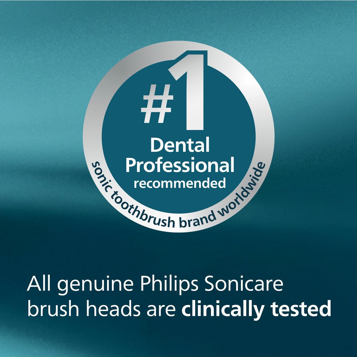 Philips Sonicare Optimal Black Brush heads, 6 pack
