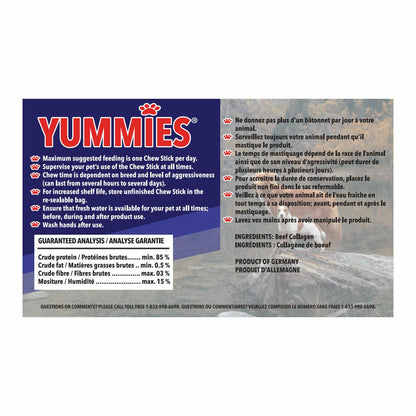 Yummies Collagen Sticks, 6", 600g
