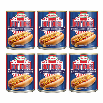 Hormel Hot Dogs, 6 x 405g