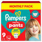 Pampers Baby Dry Pants Size 9, 108 Pack