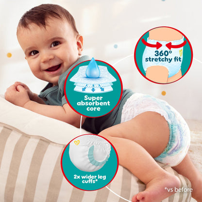 Pampers Baby Dry Pants Size 9, 108 Pack