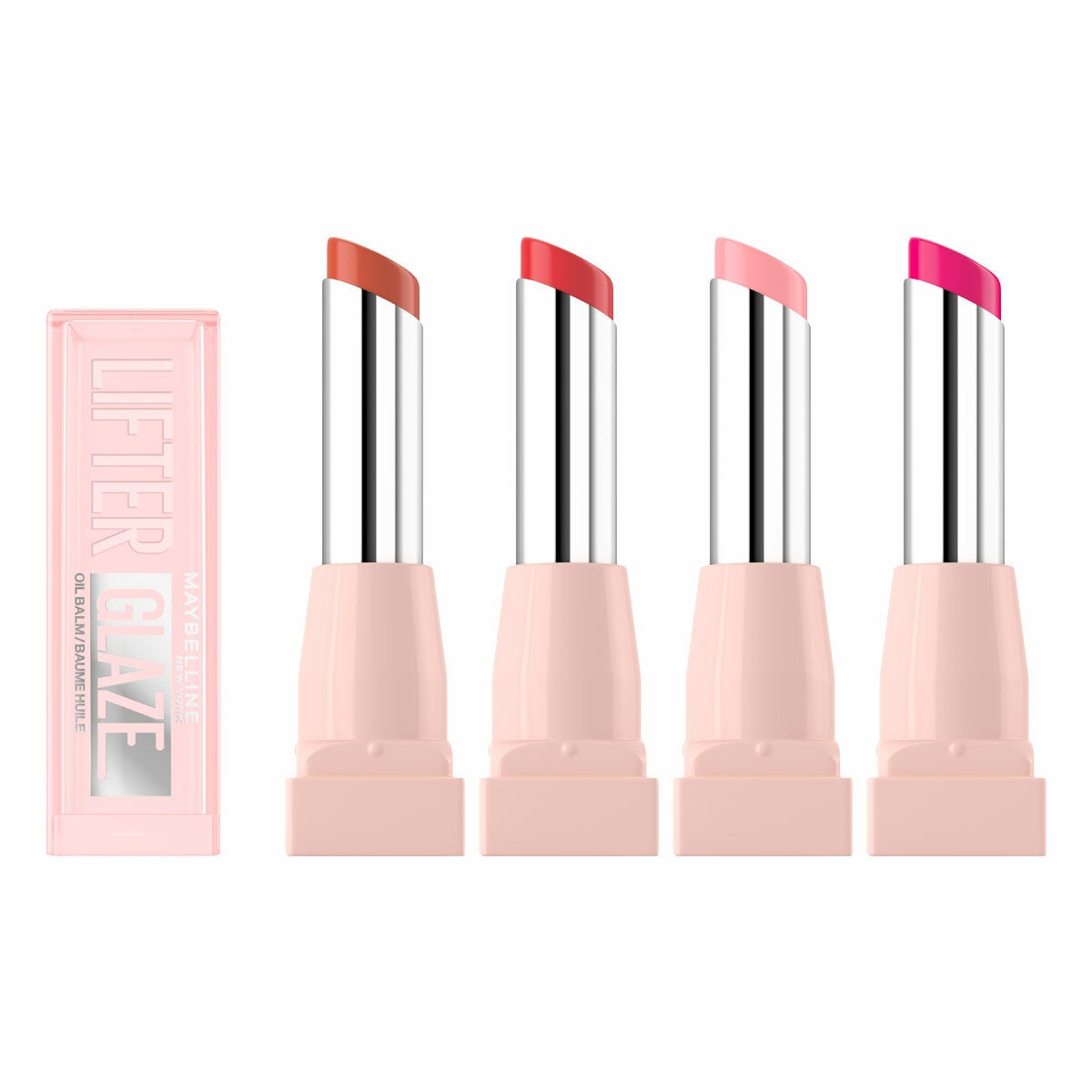 Maybelline New York, Lifter Glaze Lip Oil Balm, 4 Pack