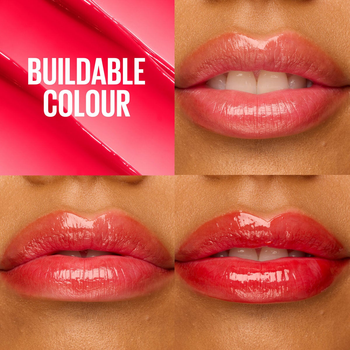 Maybelline New York, Lifter Glaze Lip Oil Balm, 4 Pack