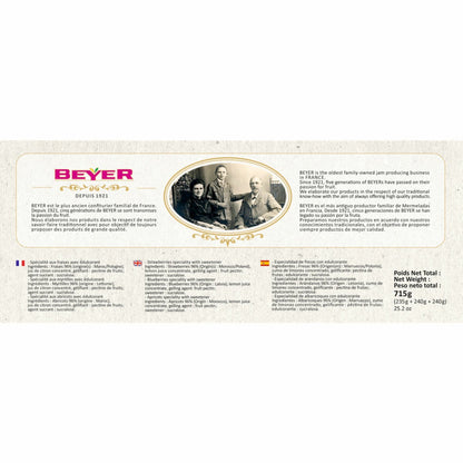 Beyer Multipack Fruit Jam, 715g