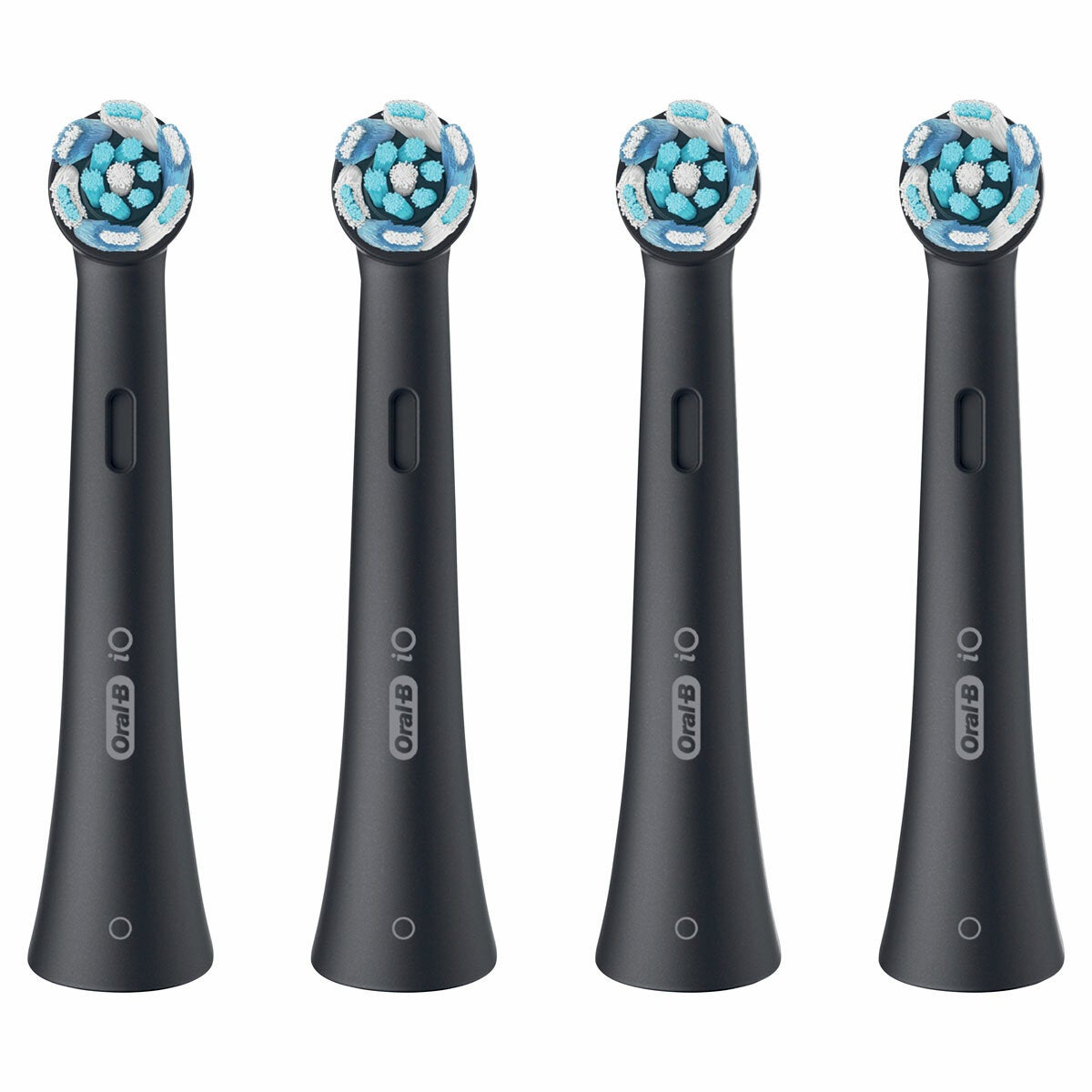 Oral B iO Ultimate Clean Brush Heads in Black 4 Pack