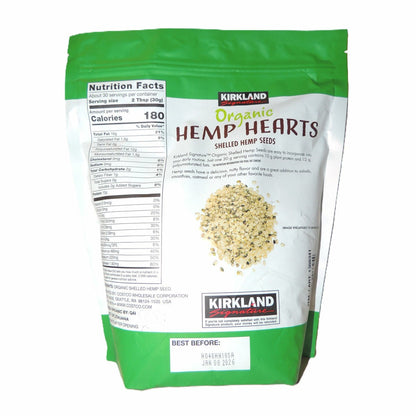 Kirkland Signature Organic Hemp Hearts, 907g