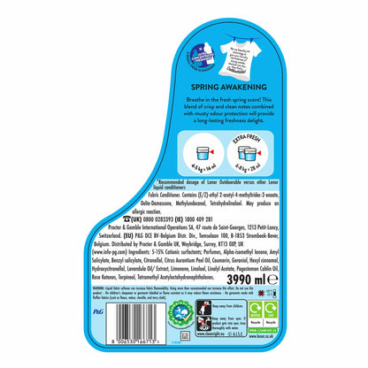 Lenor Outdoorable Spring Awakening Fabric Conditioner, 285 Wash (3.99L)