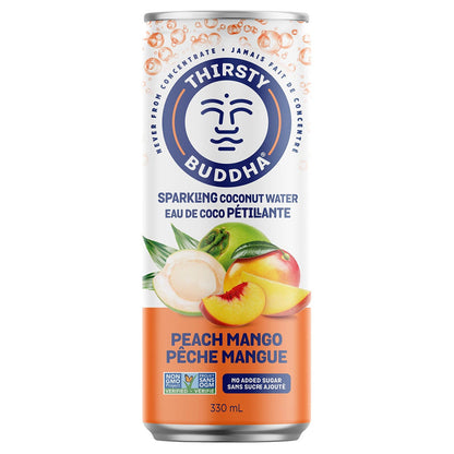 Thirsty Buddha Sparkling Coconut Water, 12x330ml