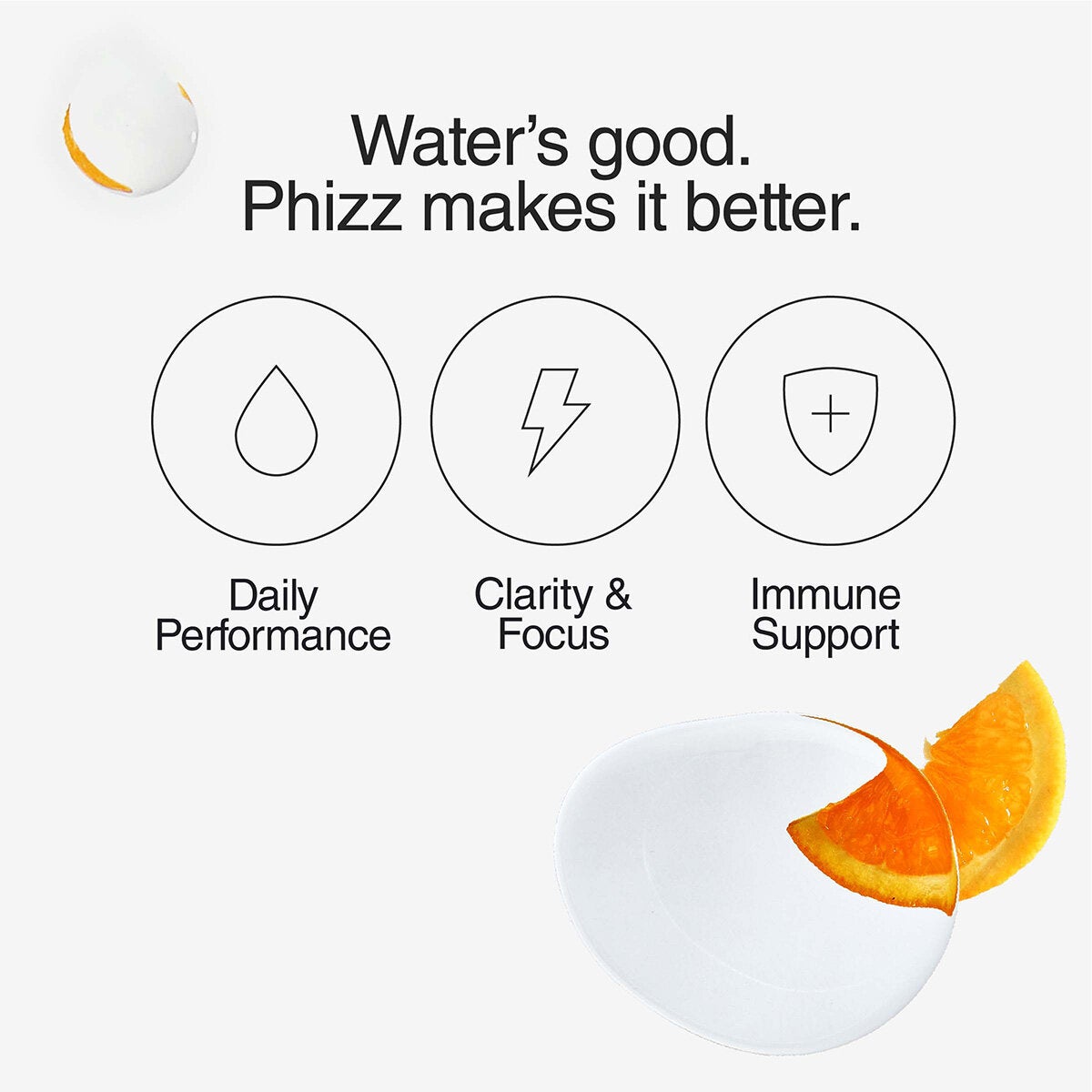 Phizz Orange Electrolytes, 3 x 20 Tablets