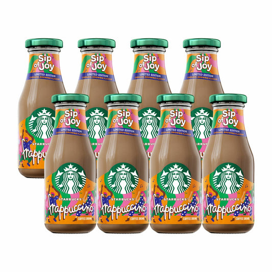 Starbucks Sip of Joy Caramel Brownie, 8 x 250ml