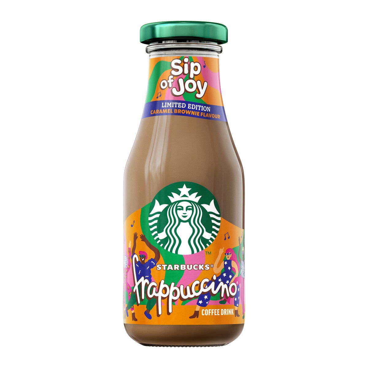Starbucks Sip of Joy Caramel Brownie, 8 x 250ml
