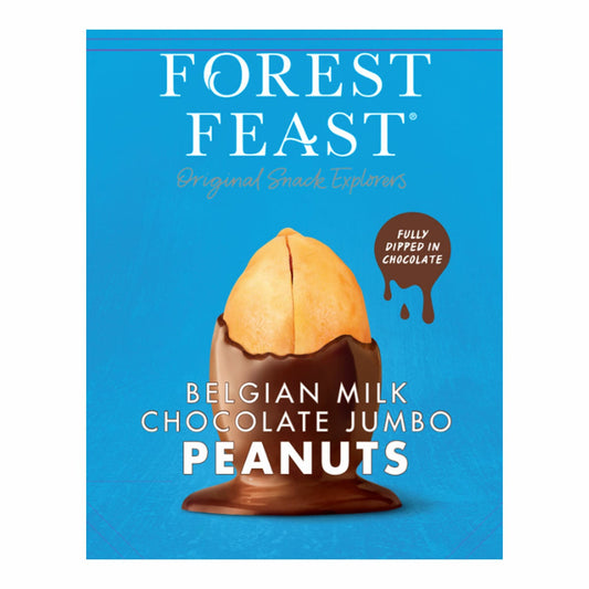 Forest Feast Belgian Milk Chocolate Peanuts, 1kg