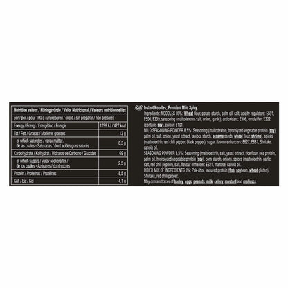 Nongshim Shin Ramyun Black Noodles, 10x130g