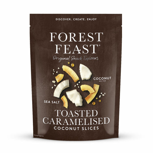 Forest Feast Toasted Caramelised Coconut Slices, 600g