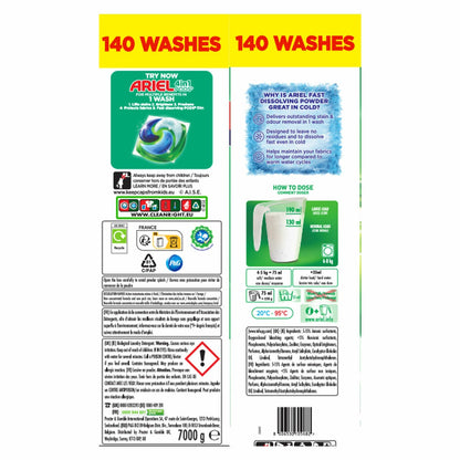 Ariel Actilift Powder, 140 Wash