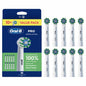 Oral B Cross Action Brush Heads 10 Pack in White
