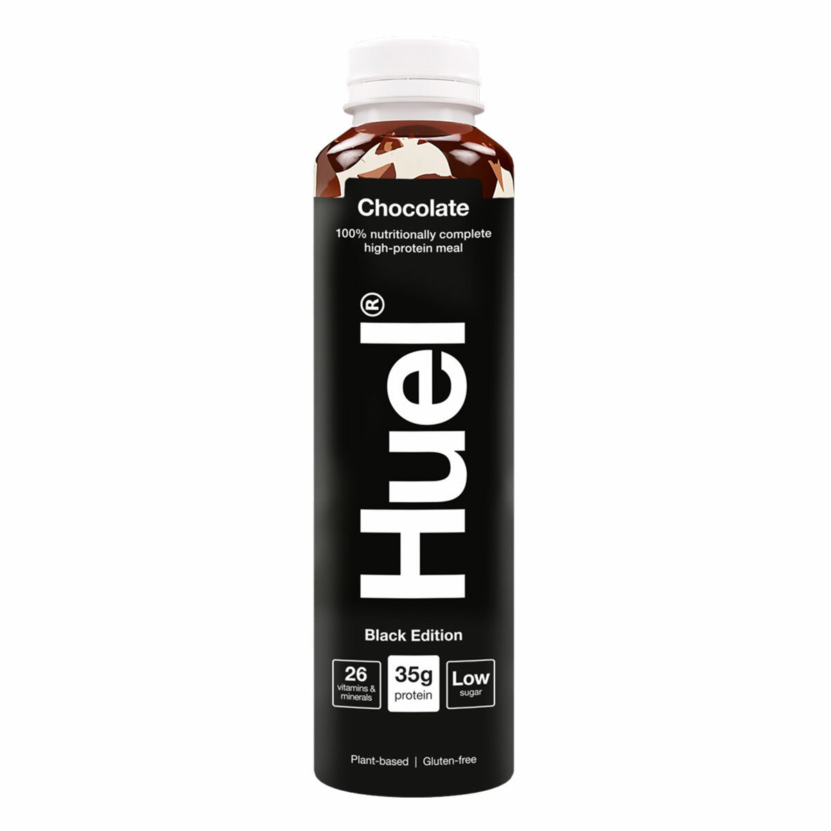 Huel Complete Meal Drink Black Edition Chocolate, 12 x 500ml