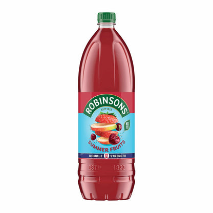 Robinsons Double Concentrate Summer Fruits, 6 x 1.75L