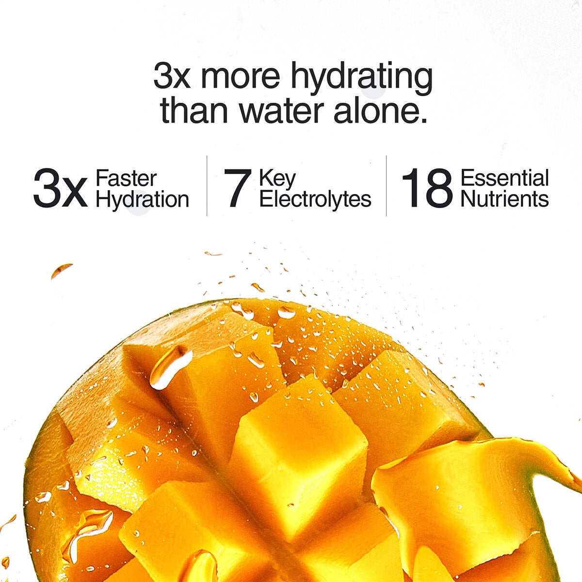 Phizz Mango Electrolytes, 3 x 20 Tablets