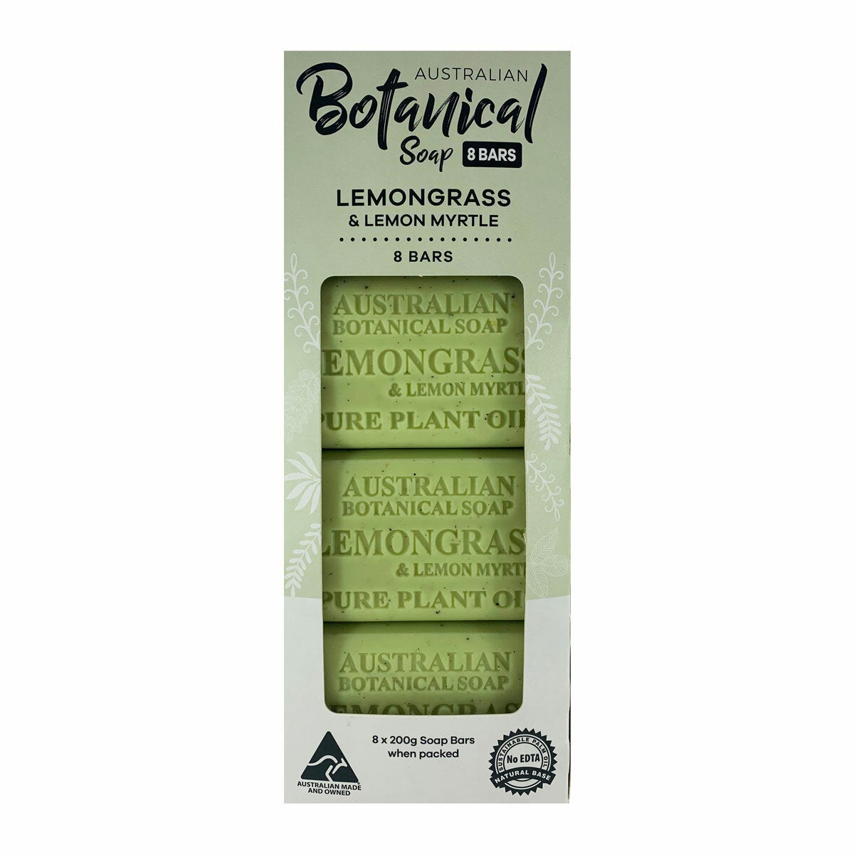 Australian Botanical Soap Bar, 8 Pack in 5 Varieties