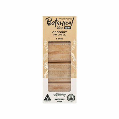 Australian Botanical Soap Bar, 8 Pack in 5 Varieties