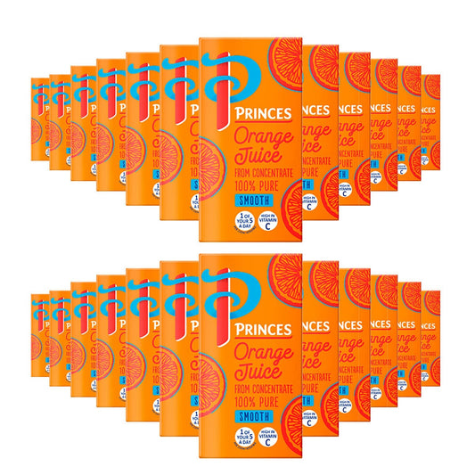 Princes Orange Juice, 24 x 200ml