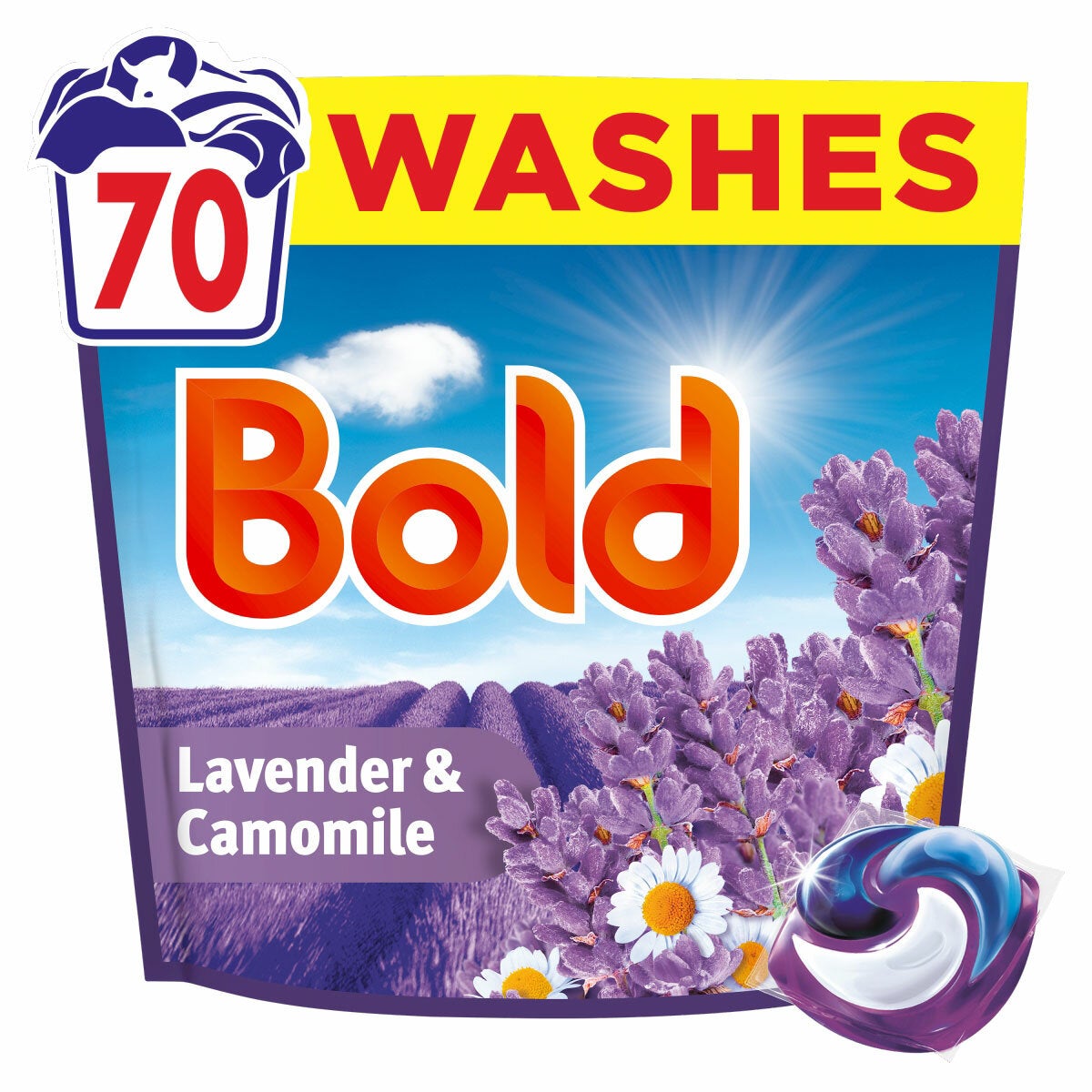 Bold 4 in 1 Pods, 140 Wash