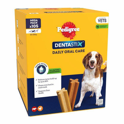 Pedigree Dentastix Dental Chews, 105 Pack