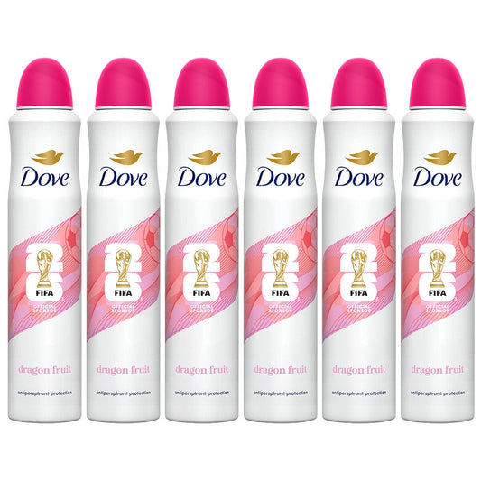 Dove Advanced Care Dragon Fruit Anti-Perspirant, 6 x 200ml