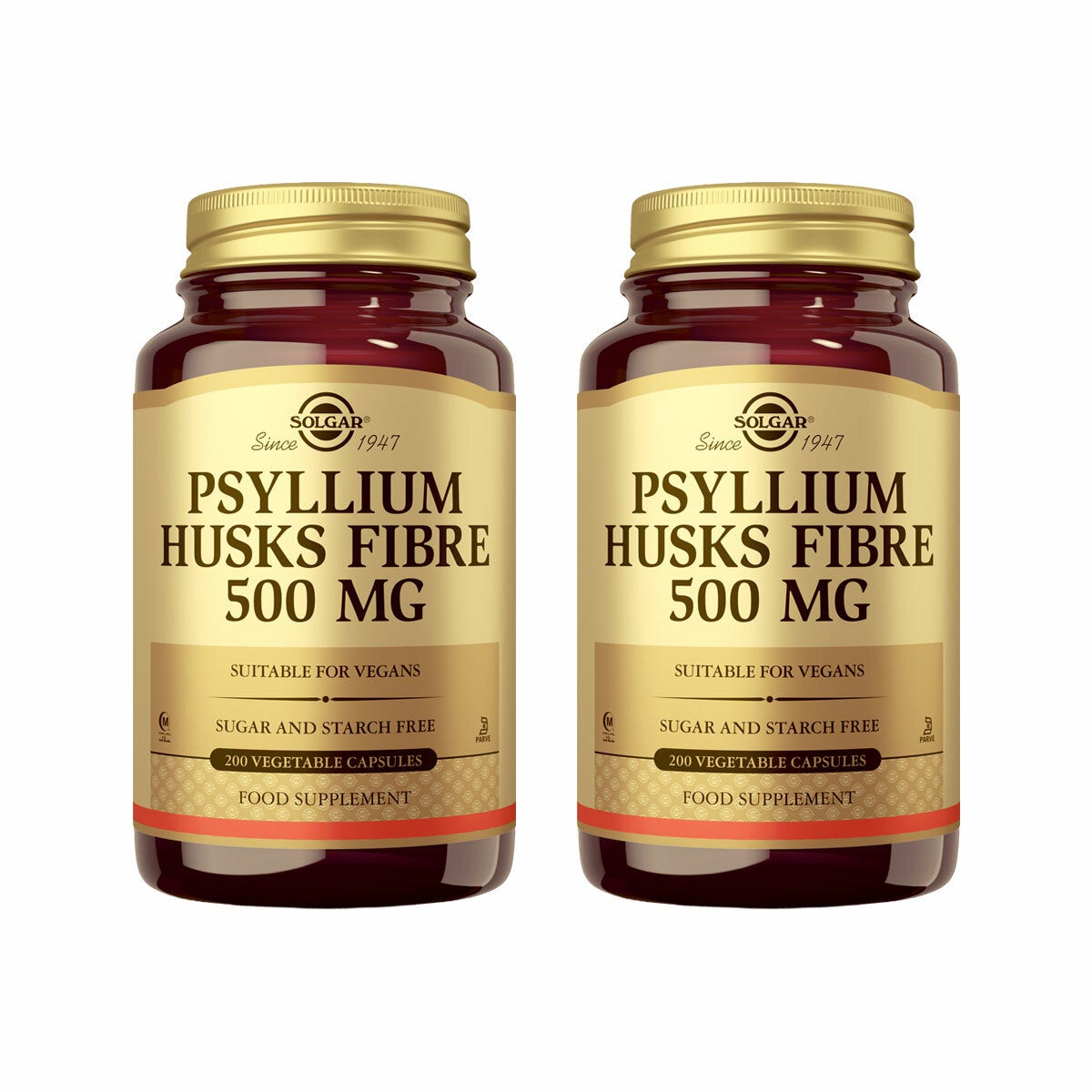 Solgar Psyllium Husk, 2 x 200 Count