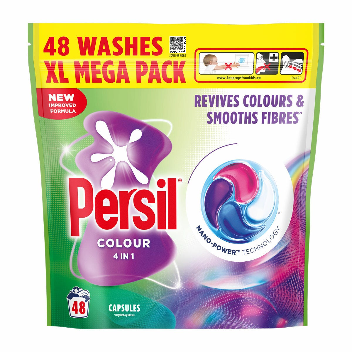 Persil Colour 4 in 1 Capsules, 2 x 48 Wash