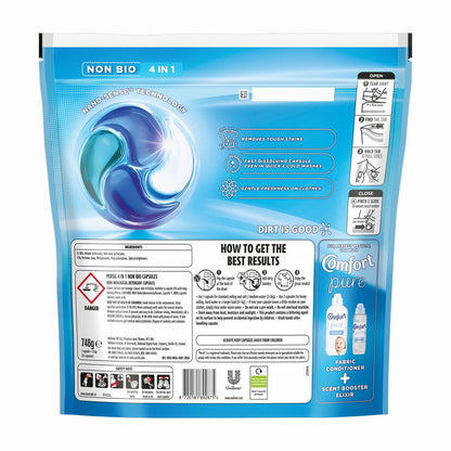 Persil Non Bio 4 in 1 Capsules, 2 x 55 Wash