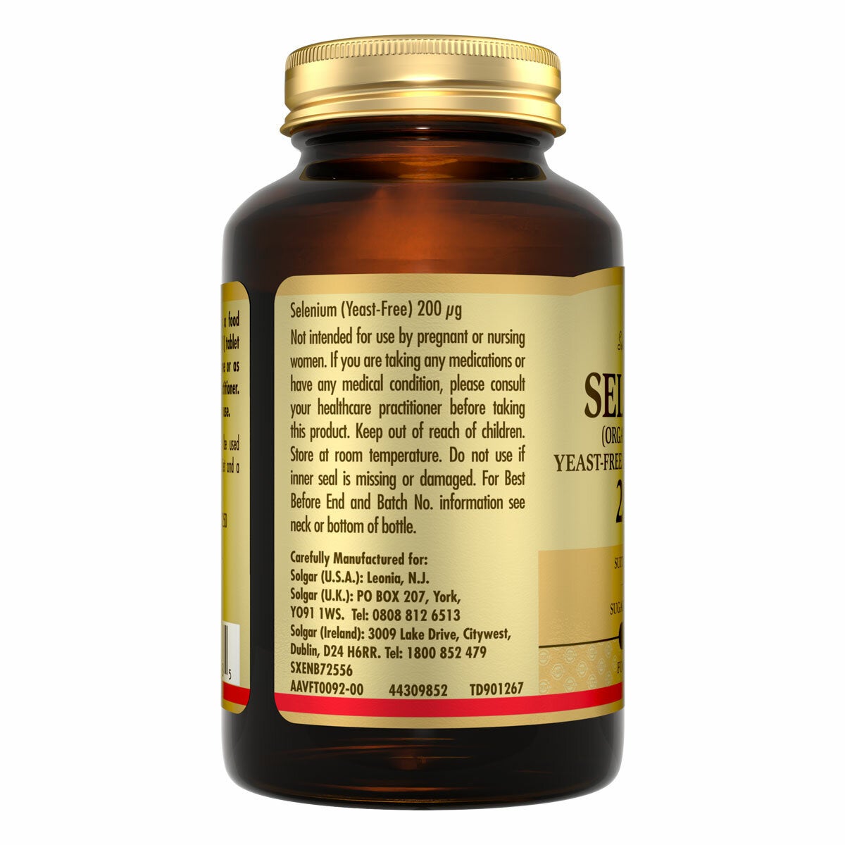Solgar Selenium 200mcg, 250 Count