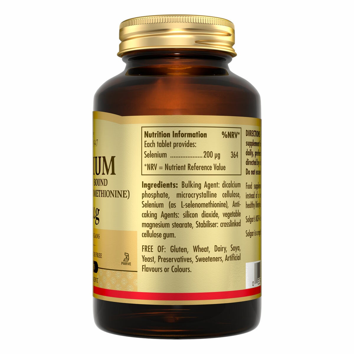 Solgar Selenium 200mcg, 250 Count