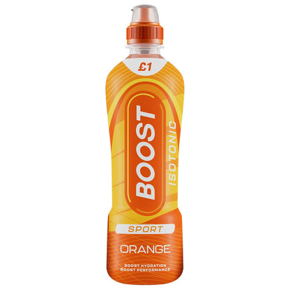 Boost Sport Isotonic Orange PMP £1, 12 x 500ml