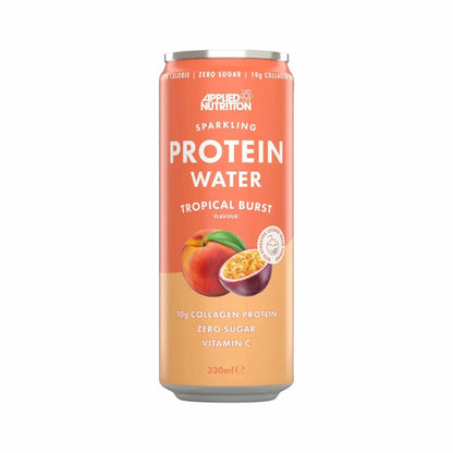Applied Nutrition Sparkling Protein Water Tropical, 12 x 330ml