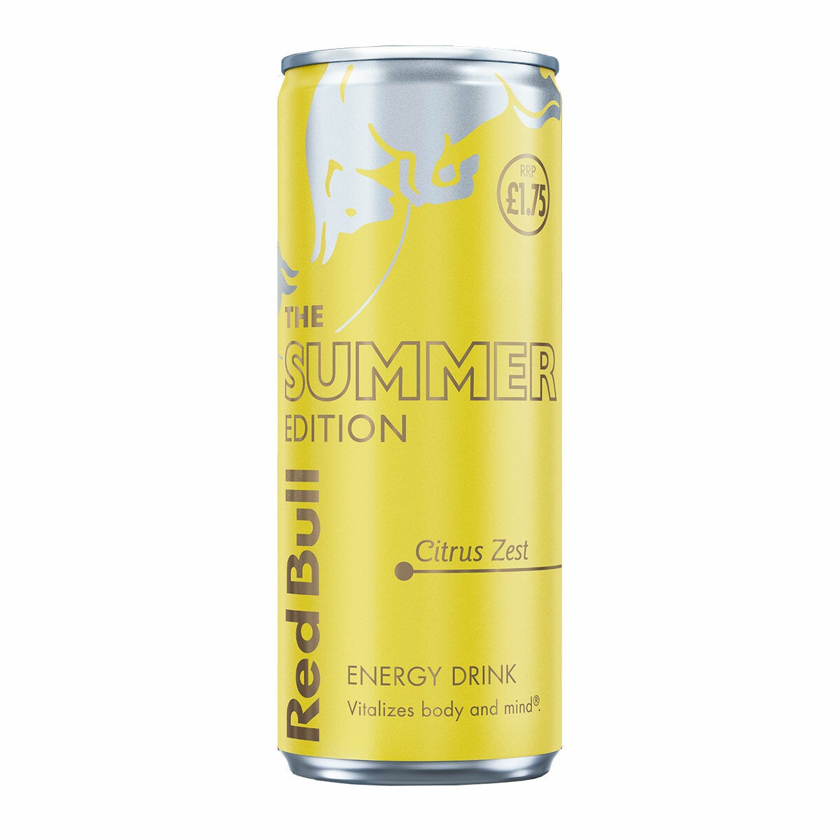 Red Bull Summer Citrus Zest PMP £1.75, 12 x 250ml