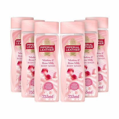 Imperial Leather Shower Gel in 2 Options, 6 x 735ml