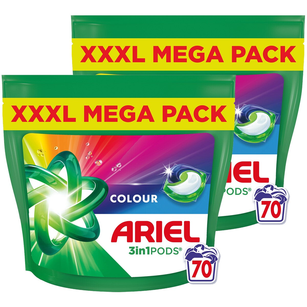 Ariel Colour 4 in 1 Pods, 140 Wash