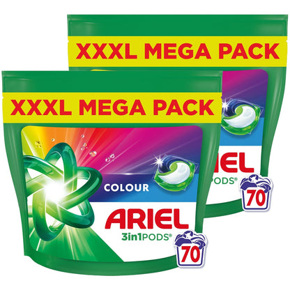 Ariel Colour 4 in 1 Pods, 140 Wash