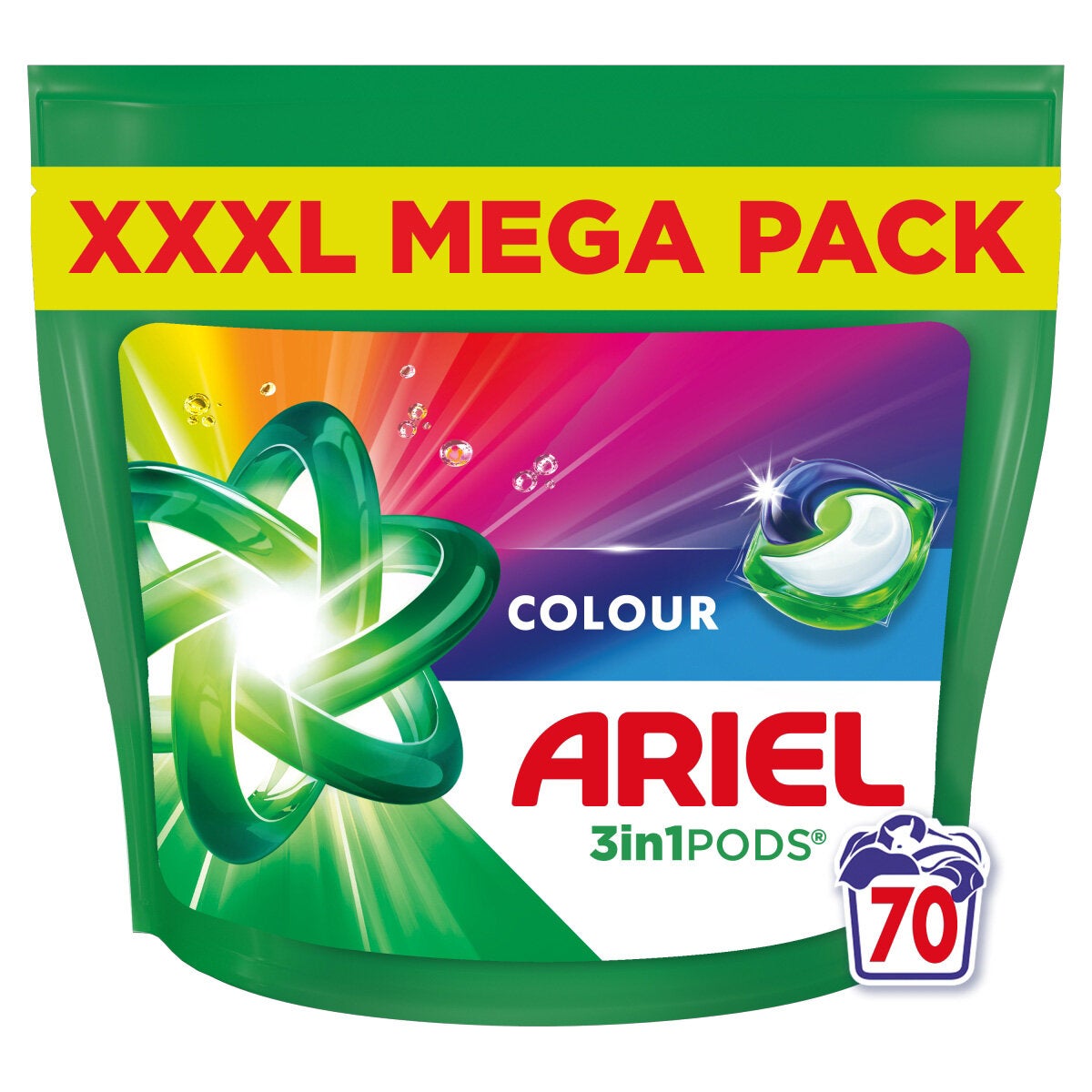 Ariel Colour 4 in 1 Pods, 140 Wash