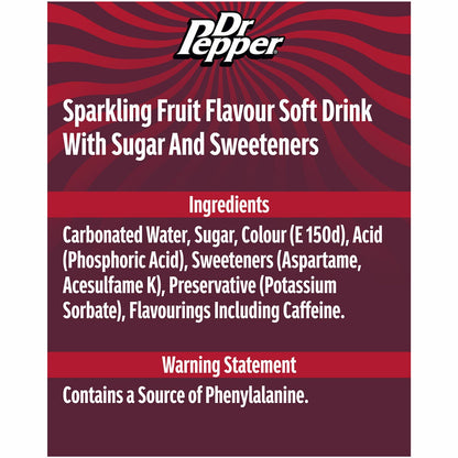 Fanta, Dr Pepper, Sprite Variety Pack, 30 x 330ml