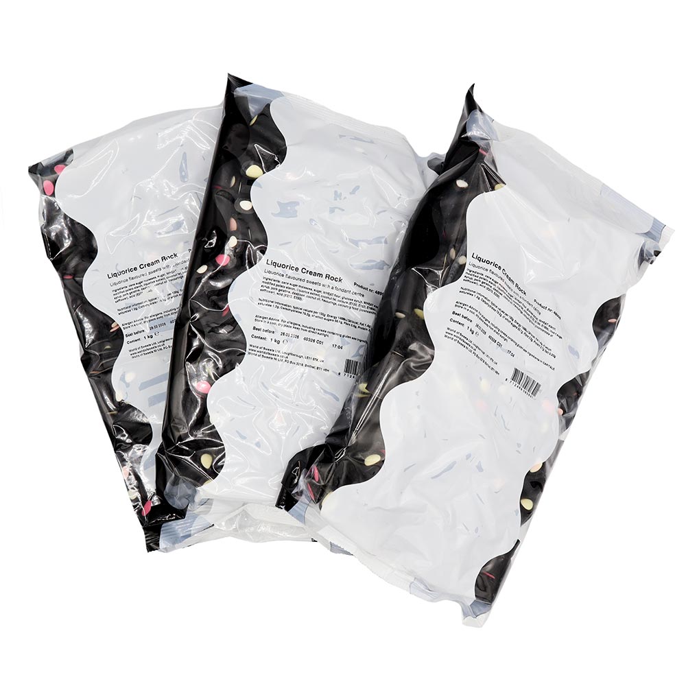 Kingsway Liquorice Cream Rock 3kg