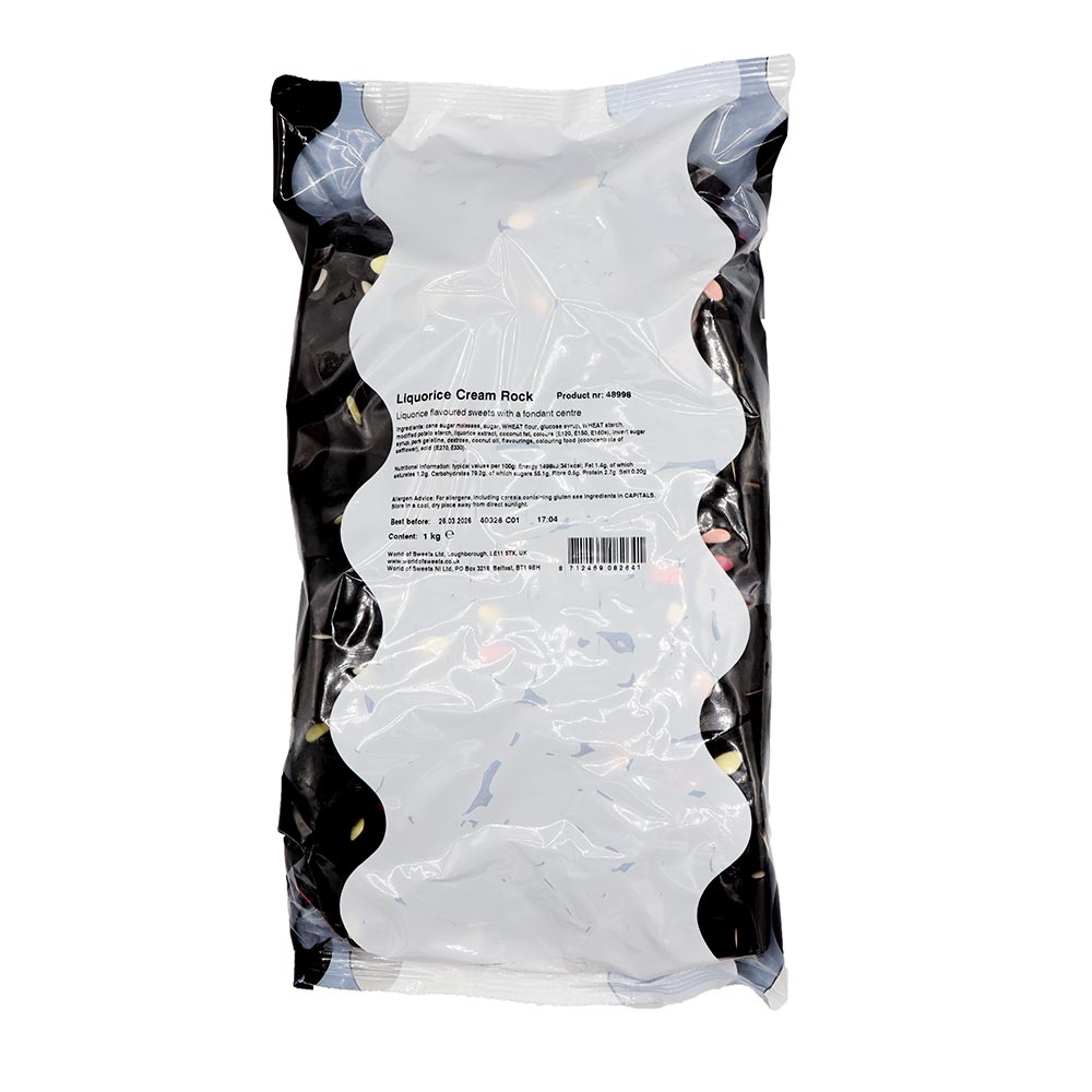 Kingsway Liquorice Cream Rock 3kg