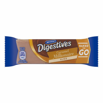 Mcvities Digestives Caramel Millionaire Slice, 12x59g