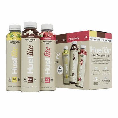 Huel Lite Complete Meal Drink Mixed Box, 12 x 500ml